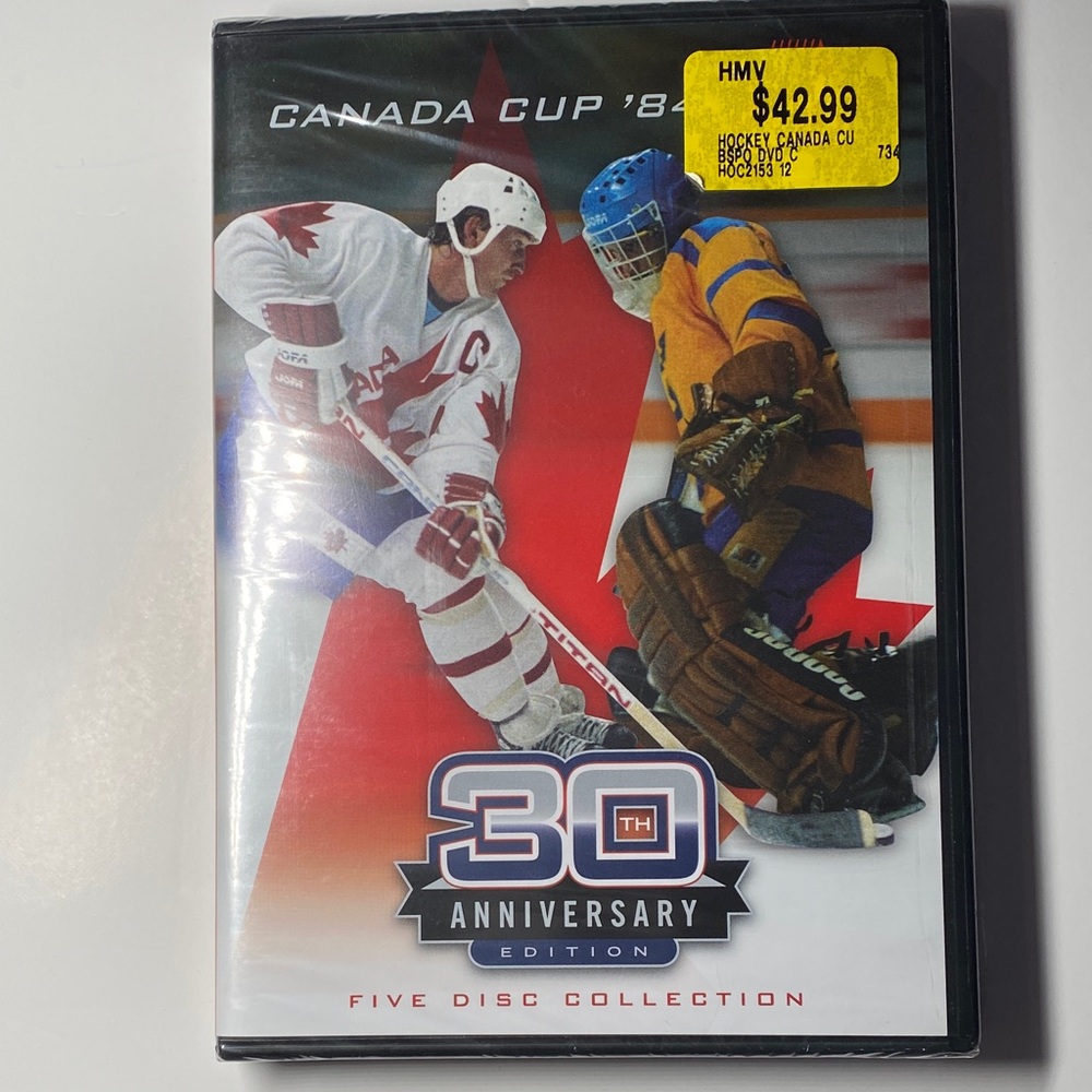 Canada Cup '84 30th Anniversary DVD New Hockey